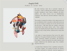 Tablet Screenshot of angelapiehl.com